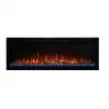 Modern Flames Spectrum Slimline 50" / 60'' / 74'' / 100'' Ultra-Slim Build-In Electric Fireplace - SPS-50B / 60B / 74B / 100B - Front Angle - Modern Flames Spectrum Slimline 50" / 60'' / 74'' / 100'' Ultra-Slim Build-In Electric Fireplace - SPS-50B / 60B / 74B / 100B - Front Angle