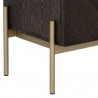 Sunpan Raden Sideboard - Closeup Base Angle