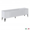 Bellini Modern Living Monza TV Stand White and White - Front Angle