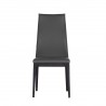 Bellini Modern Living Viola Dining Chair BLACK,GREY,WHITE, Front Angle