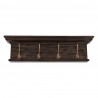 Nova Solo Halifax Mindi 4 Hook Coat Rack - Front Angle