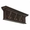 Nova Solo Halifax Mindi 4 Hook Coat Rack - Front Side Angle - Nova Solo Halifax Mindi 4 Hook Coat Rack - Front Side Angle
