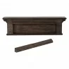 Nova Solo Halifax Mindi 4 Hook Coat Rack - Back Angle - Nova Solo Halifax Mindi 4 Hook Coat Rack - Back Angle