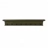 Nova Solo Halifax 8 Hook Coat Rack in Green - Front Angle - Nova Solo Halifax 8 Hook Coat Rack in Green - Front Angle