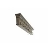 Green Black Antique - Nova Solo Halifax 8-Hook Coat Rack - Angled - Green Black Antique - Nova Solo Halifax 8-Hook Coat Rack - Angled