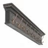 Nova Solo Halifax Mindi 8 Hook Coat Rack - Front Side Angle - Nova Solo Halifax Mindi 8 Hook Coat Rack - Front Side Angle