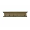 Nova Solo Halifax 6-Hook Coat Rack - Front - Green Black Antique - Nova Solo Halifax 6-Hook Coat Rack - Front - Green Black Antique