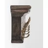 Nova Solo Halifax Mindi 6 Hook Coat Rack - Side Angle - Nova Solo Halifax Mindi 6 Hook Coat Rack - Side Angle