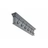 Nova Solo Halifax 6-Hook Coat Rack - Angled - Blue Black - Nova Solo Halifax 6-Hook Coat Rack - Angled - Blue Black