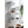 Nova Solo Halifax Floating Wall Shelf 40cm in White - Lifestyle 4