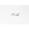 Nova Solo Halifax Floating Wall Shelf 40cm in White - Back Angled