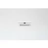 Nova Solo Halifax Floating Wall Shelf 40cm in White - Back View - Nova Solo Halifax Floating Wall Shelf 40cm in White - Back View