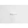Nova Solo Floating Wall Shelf - Short - Angled View