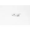 Nova Solo Floating Wall Shelf - Short - White BG Angled - Nova Solo Floating Wall Shelf - Short - White BG Angled