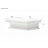 Floating Wall Shelf - DImension