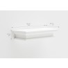 Floating Wall Shelf - Medium - Dimensions