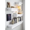 Nova Solo Floating Wall Shelf - Long - Side Close-up