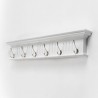 Nova Solo Skansen 6 Hook Coat Rack - Angled
