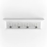 Nova Solo Skansen 4 Hook Coat Rack - Front