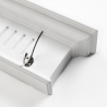 Nova Solo Skansen 8 Hook Coat Rack - Bottom View