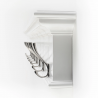 Nova Solo Skansen 8 Hook Coat Rack - Side View