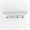 Nova Solo Skansen 4 Hook Coat Rack - Front