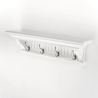 Nova Solo Skansen 4 Hook Coat Rack - Top Angled