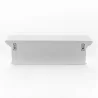 Nova Solo Skansen 4 Hook Coat Rack - Back View - Nova Solo Skansen 4 Hook Coat Rack - Back View