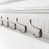 Nova Solo Skansen 8 Hook Coat Rack - Top Side View