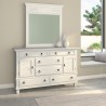 Alpine Furniture Winchester Mirror, White - Lifestyle