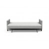 Innovation Living Pricilla Sofa Bed - Micro Check Grey - Front Fully Folded