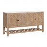 Essentials for Living Willow Media Sideboard - Front Side Angle 