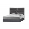 J&M Furniture Da Vinci Bedroom Collection Charcoal Side View