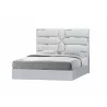 J&M Furniture Da Vinci Bedroom Collection Silver Grey Side View - J&M Furniture Da Vinci Bedroom Collection Silver Grey Side View