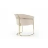 Jolie Dining Armchair in Beige-back view 1 - Jolie Dining Armchair in Beige-back view 1