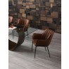 Dining Armchair in Brown- Lifestyle