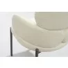 Dining Armchair in White- details - Dining Armchair in White- details