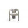 Mirage Dining Armchair in Dark Gray-front view