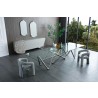 Mirage Dining Armchair in Dark Gray-Lifestyle