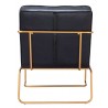 Zuo Modern Dallas Accent Chair Vintage - Front View