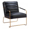 Zuo Modern Dallas Accent Chair Vintage - Angled View