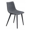 Daniel Dining Chair in Gray - Angled