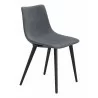Daniel Dining Chair in Gray - Angled - Daniel Dining Chair in Gray - Angled