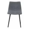 Daniel Dining Chair in Gray - Front - Daniel Dining Chair in Gray - Front