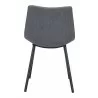 Daniel Dining Chair in Gray - Back - Daniel Dining Chair in Gray - Back
