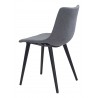 Daniel Dining Chair in Gray - Back Left