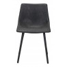 Daniel Dining Chair in Vintage Black - Front