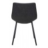 Daniel Dining Chair in Vintage Black - Back