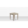 Source Furniture Danish Aluminum 20'' Wide Square Small Coffee Table 6