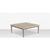 Source Furniture Danish Aluminum 40'' Wide Square Large Coffee Table 3